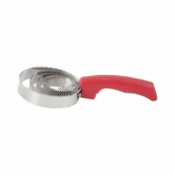 TdeT - Étrille métallique ronde rouge Hot