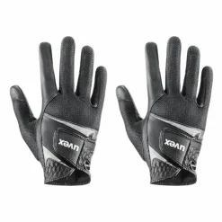 Uvex - Gants d'équitation adulte Sumair / argenté Noir