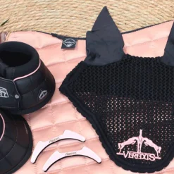 Online Veredus - Bonnet Color Edition pour chevaux noir/ light pink