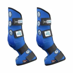Veredus - Guêtres d'écurie antérieurs Magnetik 4 hours x2 Bleu Best