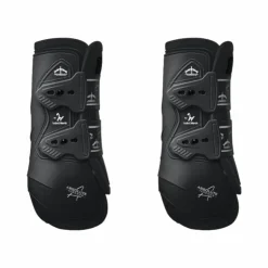 Discount Veredus - Guêtres fermées antérieurs Absolute noir x2