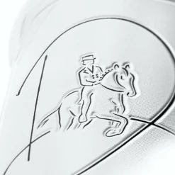 Veredus - Guêtres fermées postérieurs Absolute velcro blanc x2