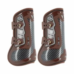 Veredus - Guêtres ouvertes Carbon Gel Absolute x2 Marron Outlet