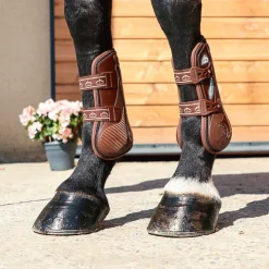 Discount Veredus - Guêtres ouvertes Carbon Gel Vento Marron x2