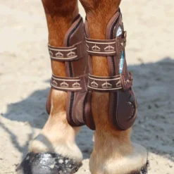 Discount Veredus - Guêtres ouvertes Carbon Gel Vento Marron x2