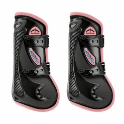 New Veredus - Guêtres ouvertes Carbon Gel Vento light pink Noir