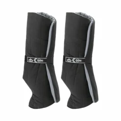 Veredus - Sous-bandes antérieurs anatomiques avec lanière de fermeture velcro (x2) Noir Best