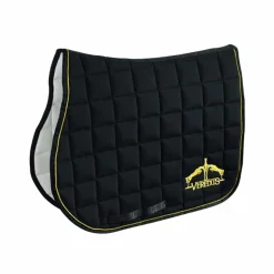 Veredus - Tapis de Selle Microfibre Noir / Or Hot