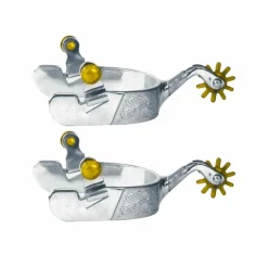 Best Westride - Éperons en inox spécial westerns