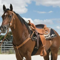 Westride - Selle western by Franck Perret Aurora noisette Marron Discount