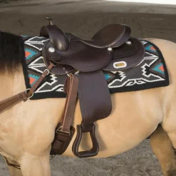 Online Westride - Selle western by Franck Perret Arvada chocolat Marron