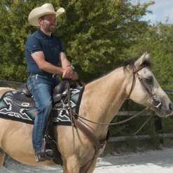 Online Westride - Selle western by Franck Perret Arvada chocolat Marron