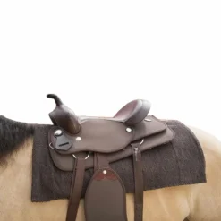 Westride - Tapis navajo coton/acrylique uni brun Outlet