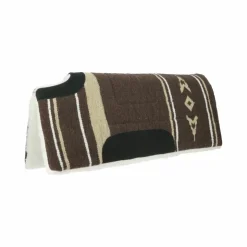 Outlet Westride - Tapis western Navaro nez coupé brun Marron