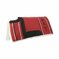 Westride - Tapis western Navaro nez coupé Rouge Discount