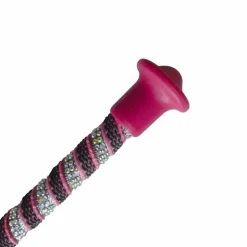 Whip&Go - Cravache Jump Diamond 65 cm Rose