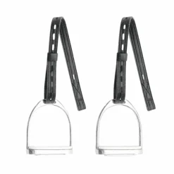 Wintec - Étrivières Webbers noir Clearance